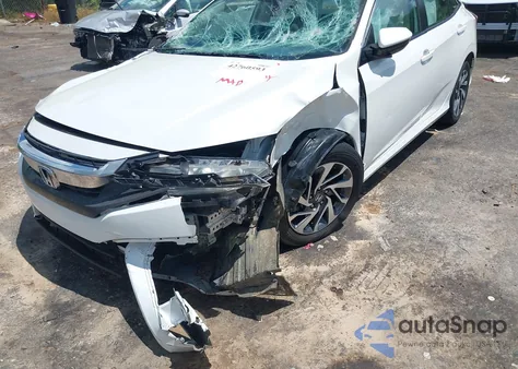 2017 Honda Civic Ex from USA, damaged, VIN 19XFC2F78HE016354